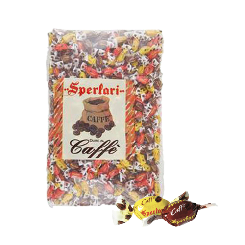 Caramelle mini gusto caffE' busta 1Kg (circa 500pz Sperlari